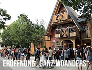 Kulturcafé "Gans Woanders" im Hexenhäusl in Untergiesing eröffnete am 13.08.2020  (©Foto. Martin Schmitz)